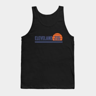 216 Cleveland Ohio Area Code Tank Top